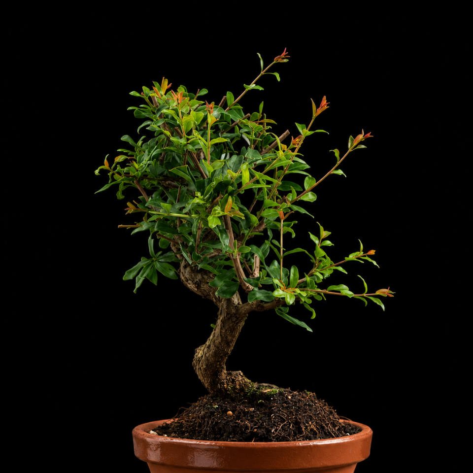 prebonsai punica granatum nejikan variedad de bonsais