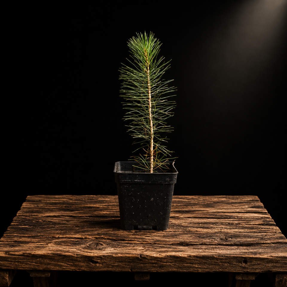 plantón pinus thunbergii (pino negro japonés) plantón de gran calida de pinus thunbergii (pino negro japonés)